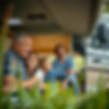 Creating Memories in Your Used RV A happy family enjoying time in their RV