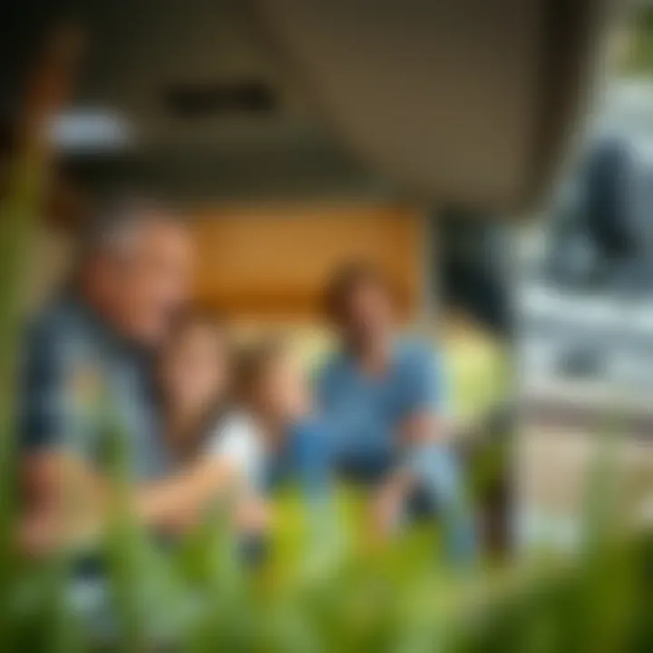 Creating Memories in Your Used RV A happy family enjoying time in their RV