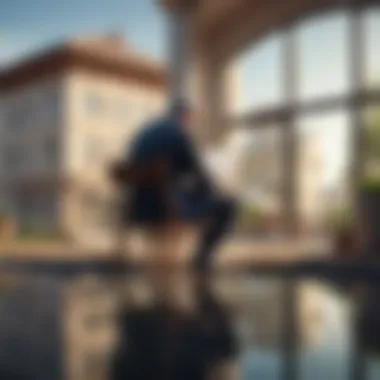 Reflections on Estate Decisions A thoughtful individual contemplating their estate planning choices