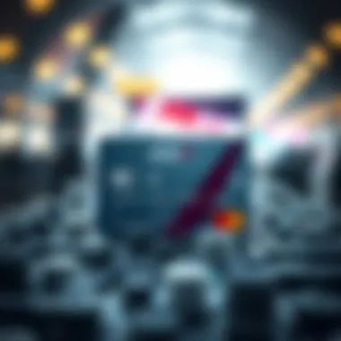 Conceptual image depicting financial strategies related to credit cards