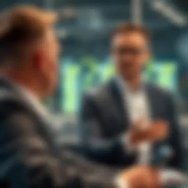 Lucrative Roles in IT A professional discussing lucrative IT roles