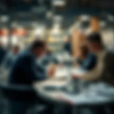 Innovative Marketing Techniques A digital marketing strategy meeting with creative brainstorming