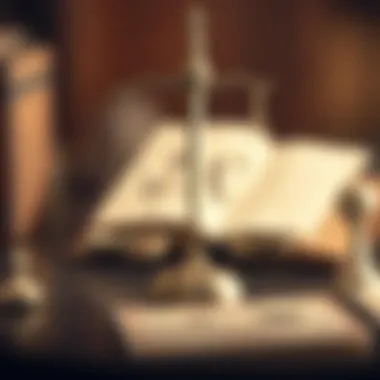 The Balance of Justice in Lending Legal scales representing justice in lender disputes