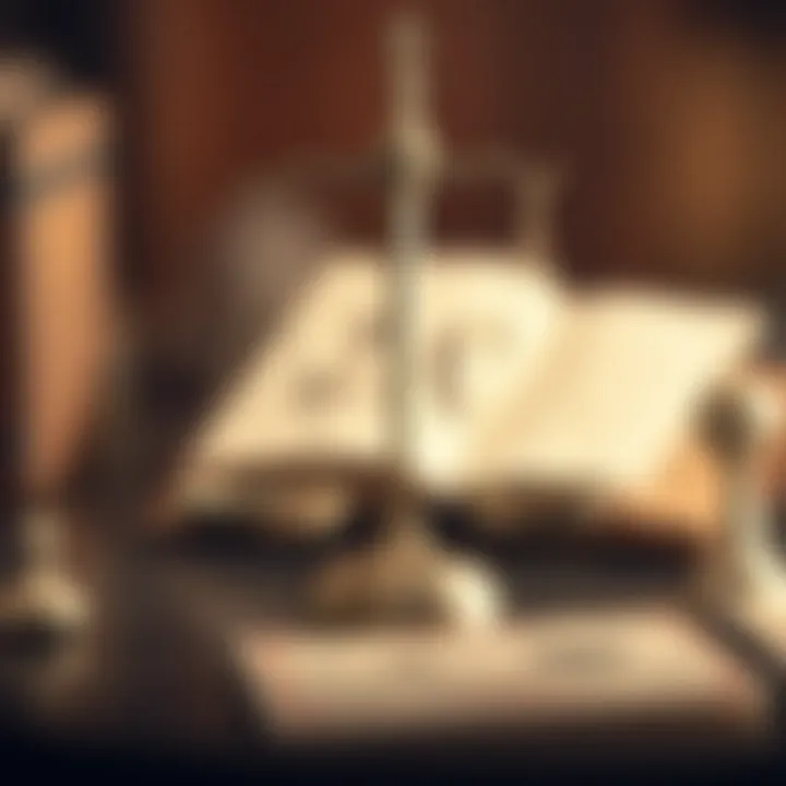 The Balance of Justice in Lending Legal scales representing justice in lender disputes