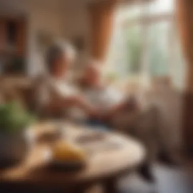 Embracing Retirement and Financial Independence A serene retirement scene depicting relaxation and leisure activities.