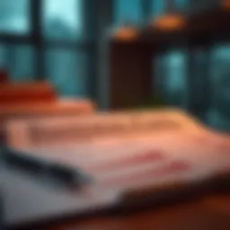 Visual representation of a structured business plan