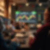 Visual representation of options trading concepts