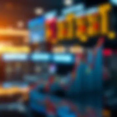 Graph illustrating market conditions affecting financial stocks