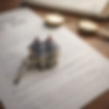 Key Components of a Property Deed A detailed view of a property deed highlighting key elements