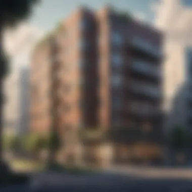 Investing in Real Estate Opportunities A modern apartment building representing real estate investment