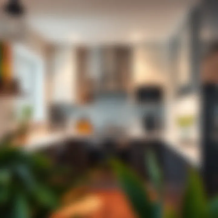 Modern Kitchen Renovation Modern kitchen renovation showcasing upgraded appliances and finishes