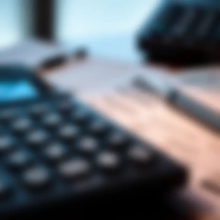 Tax Forms Required for Independent Contractors Close-up of tax forms and a calculator