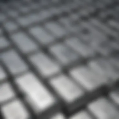 Investment Potential of APMEX Silver Bars APMEX silver bars stacked elegantly showcasing investment potential