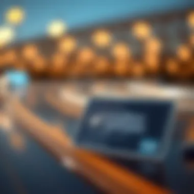 Earning Miles with American Express Visual representation of earning miles with American Express