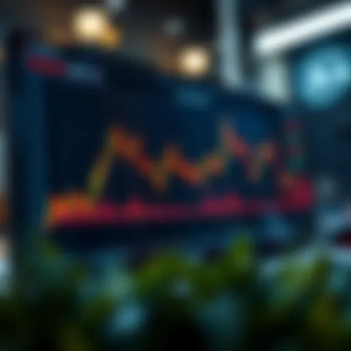 Stock Market Trends Analysis A graph illustrating stock market trends over time