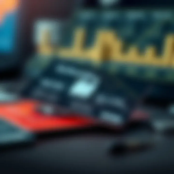 Key Security Features of Debit Cards Illustration depicting security features of debit cards