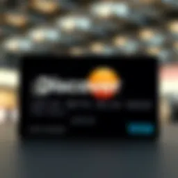 Discover Card logo with sign-on bonus text