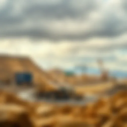 Gold Mining Operations Landscape An overview of gold mining operations