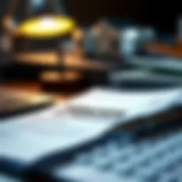 Hiscox car insurance policy document on a desk