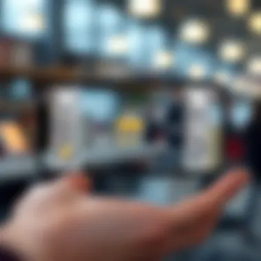 Diagram illustrating in-app purchase mechanics