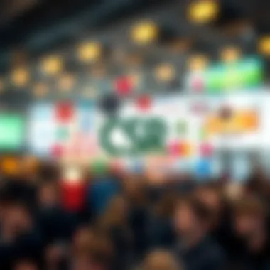 A collage of logos from companies leading in CSR practices