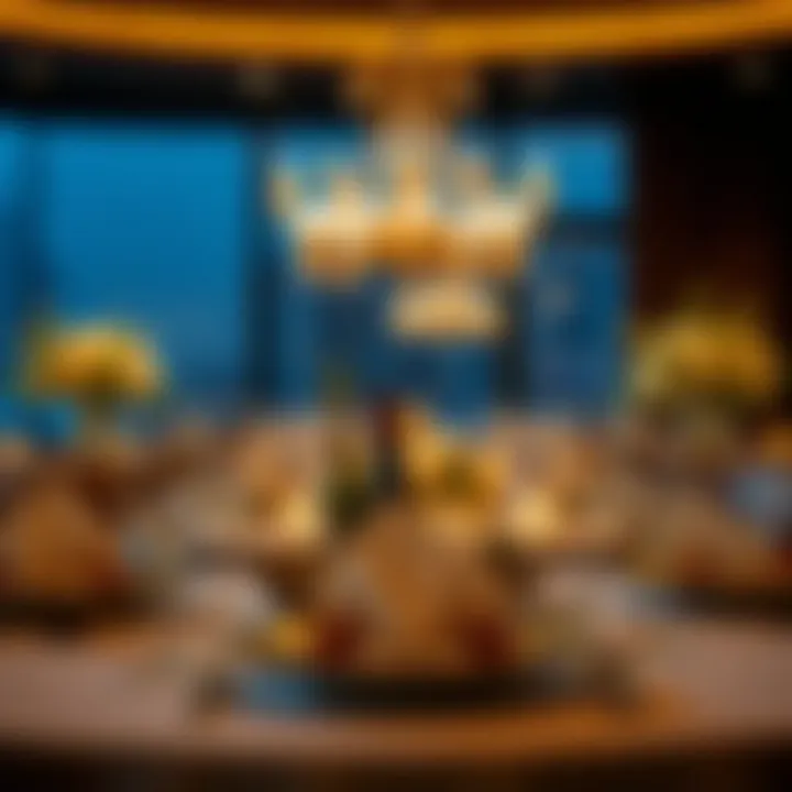 Elegant Dining Experience Elegant dining setup showcasing premium dining experience