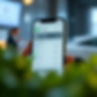 Mint Mobile App Interface A screenshot of the Mint Mobile budgeting app interface showcasing features