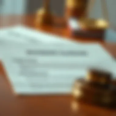 Legal Implications in Account Closure A legal document symbolizing banking regulations and rights.