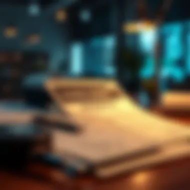 Overview of Business Licenses An overview of various business licenses displayed on a table