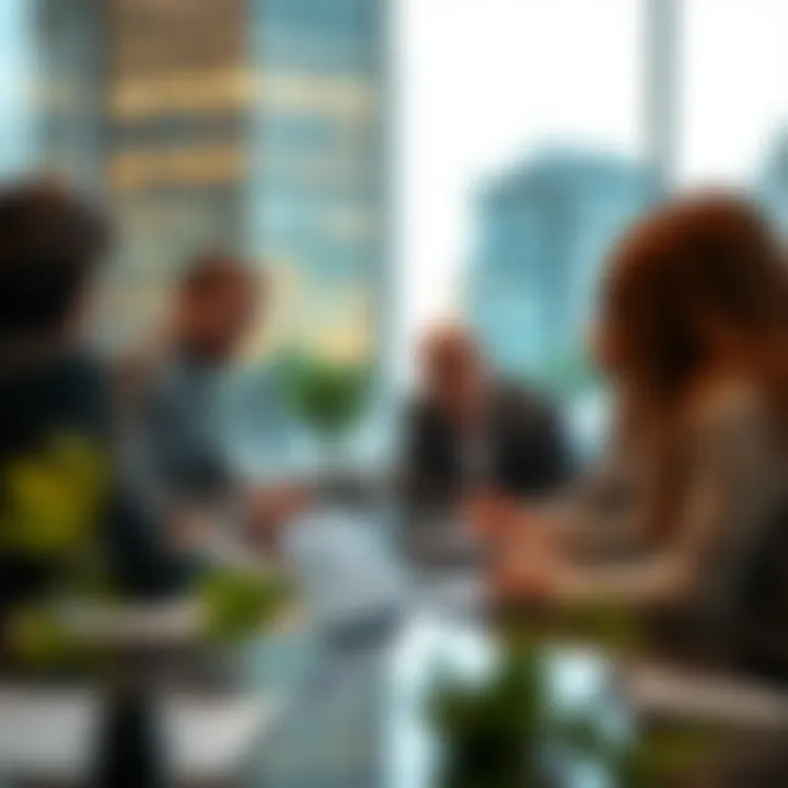 Strategic Alliances in Real Estate Financing A strategic meeting between investors and loan realtors.