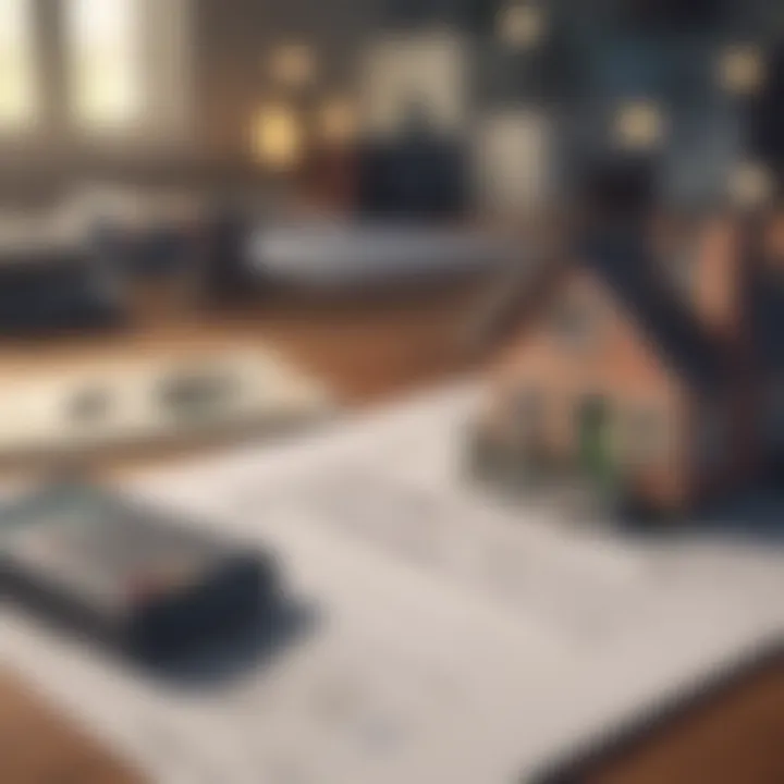 A detailed infographic illustrating various types of mortgage loans available today