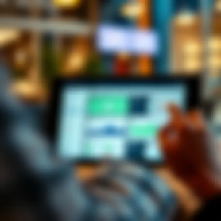 Screenshots of Subscription Management Apps Screenshots of various subscription management apps displayed on a tablet