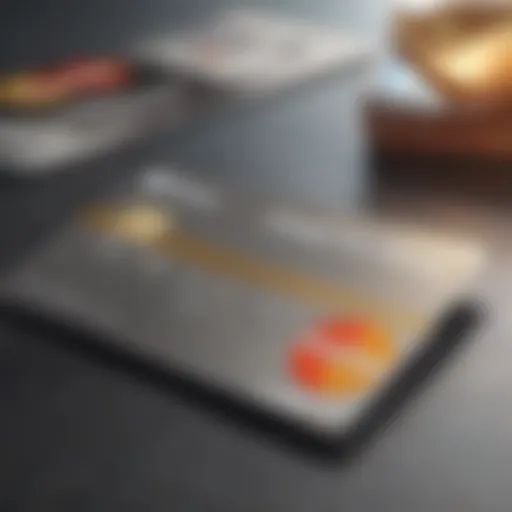 A detailed representation of the RCI Elite Rewards Mastercard showcasing its design and features.