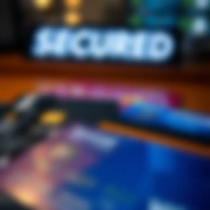 Comparison chart between secured and unsecured credit cards