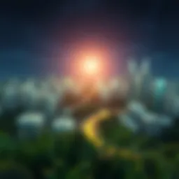 Illustration of diverse investment options