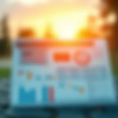 Visualizing Camper Financing Options A financial chart depicting various camper financing options