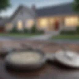 Conceptual representation of home appraisal versus market value