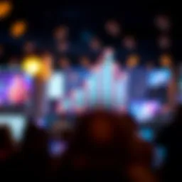 Abstract representation of credit scores and financial health