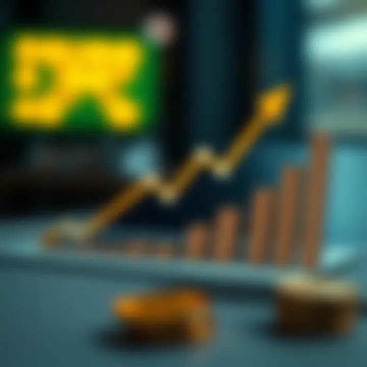 Financial Management Strategies Graph illustrating financial management strategies