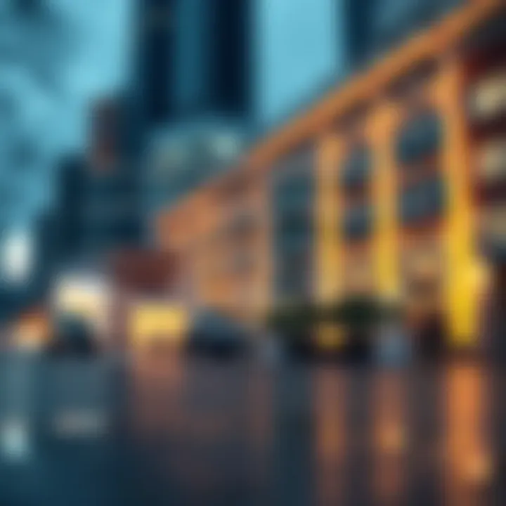 Diagram illustrating calculation methodologies of square price