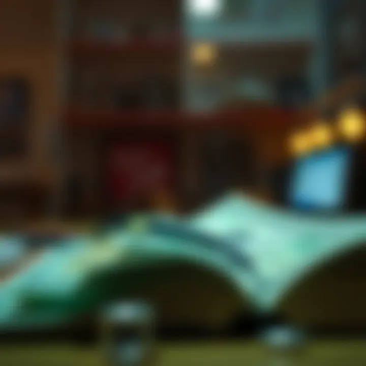 Visual representation of financial empowerment through knowledge