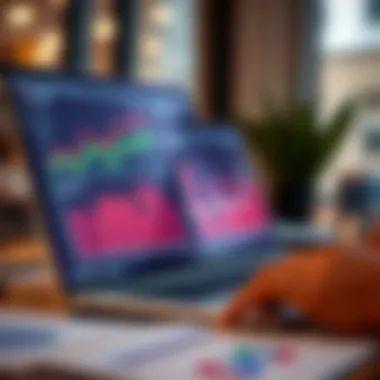 Financial Analytics Tools for Lead Management A close-up of financial analytics tools used to optimize lead management