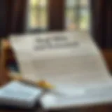 Depiction of a Last Will and Testament document