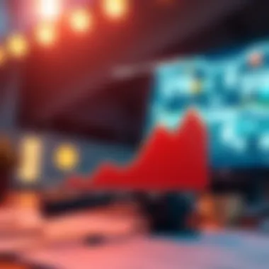 Graph illustrating the impact of interest rates on mortgage payments