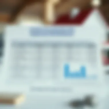 Chart showing breakdown of monthly mortgage expenses