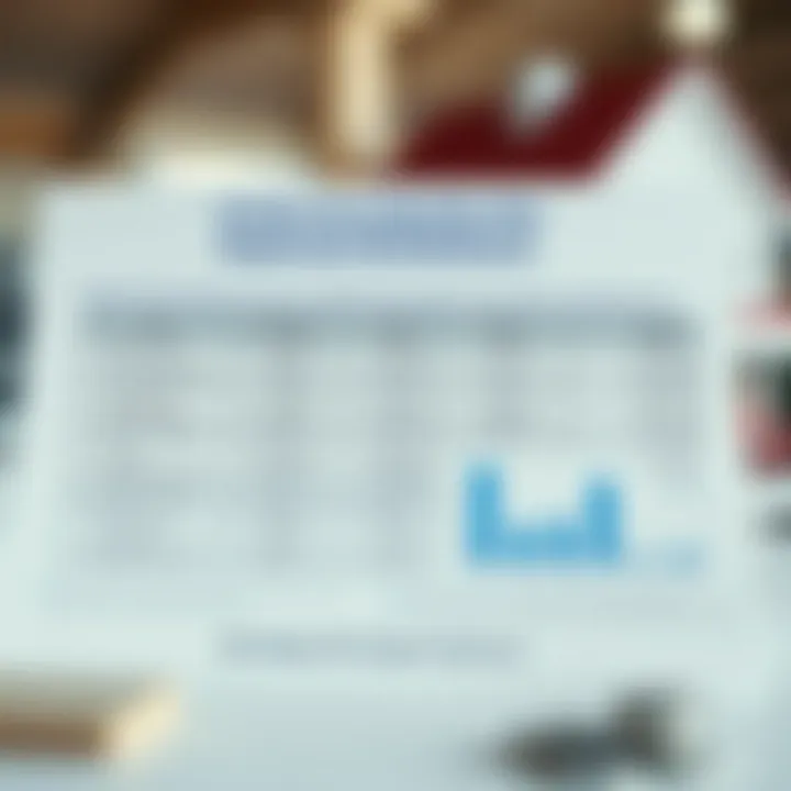 Chart showing breakdown of monthly mortgage expenses